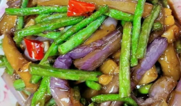 豆角烧茄子的做法视频,豆角烧茄子，色香味俱全的茄子新吃法